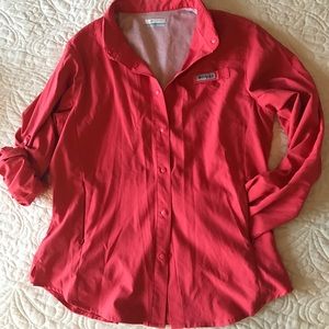 Columbia PFG button down